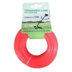 GENERICO - Nylon De 3mmx 15m De Plástico Para Orilladora Desmalezadora