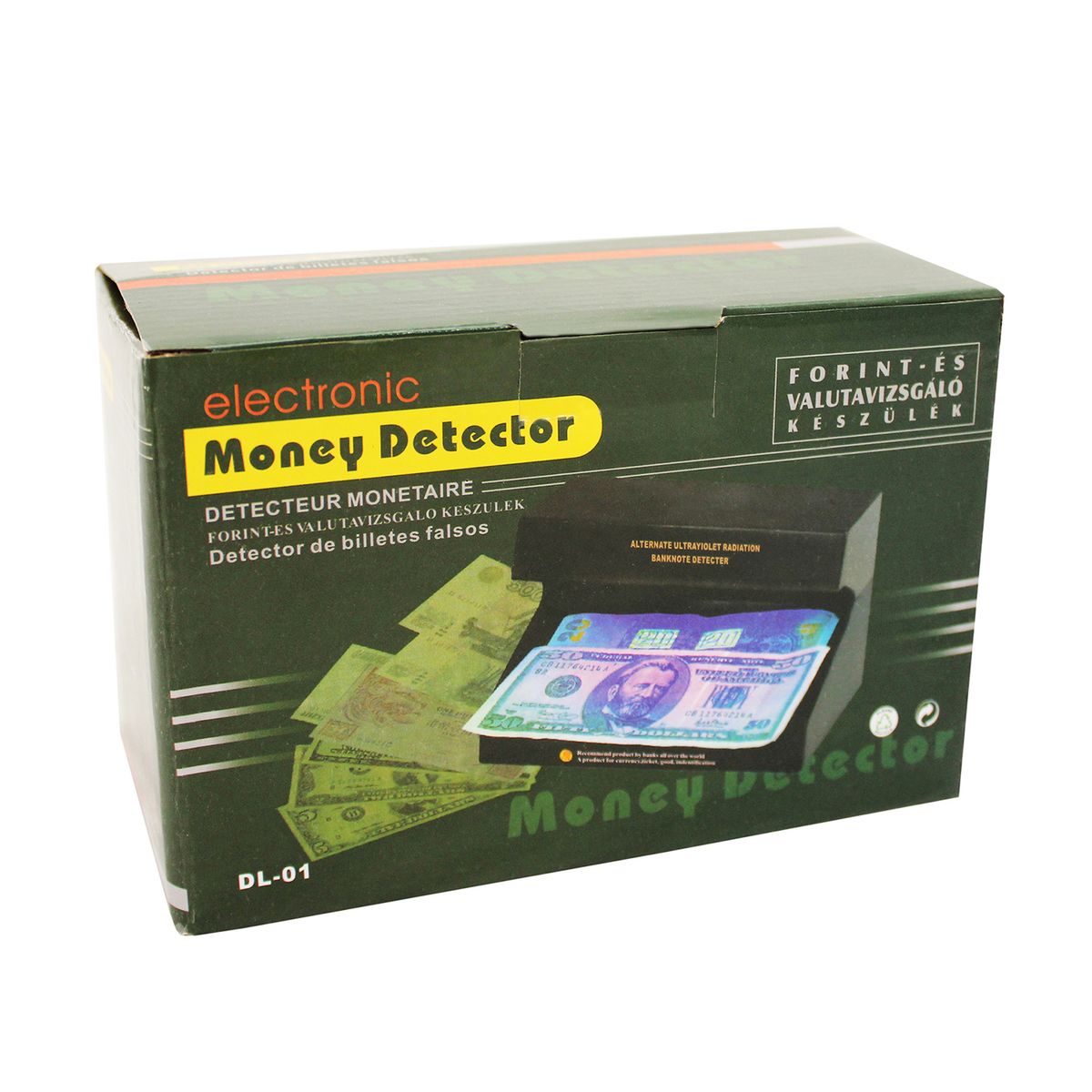 GENERICO - DETECTOR DE BILLETES FALSOS 4W DL-01 (AD-118AB)