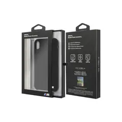 BMW - CARCASA P/IPHONE XP NEGRA BMHCI61MSILBK