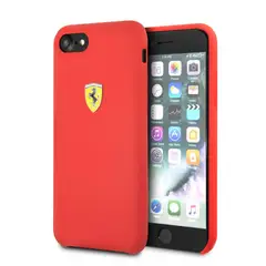 FERRARI - CARCASA P IPHONE 78 SILICONA ROJO - Rojo