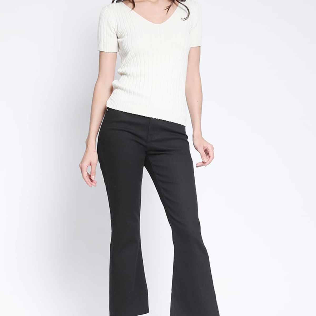 LIOLA - Polera Tejida Beige Liola