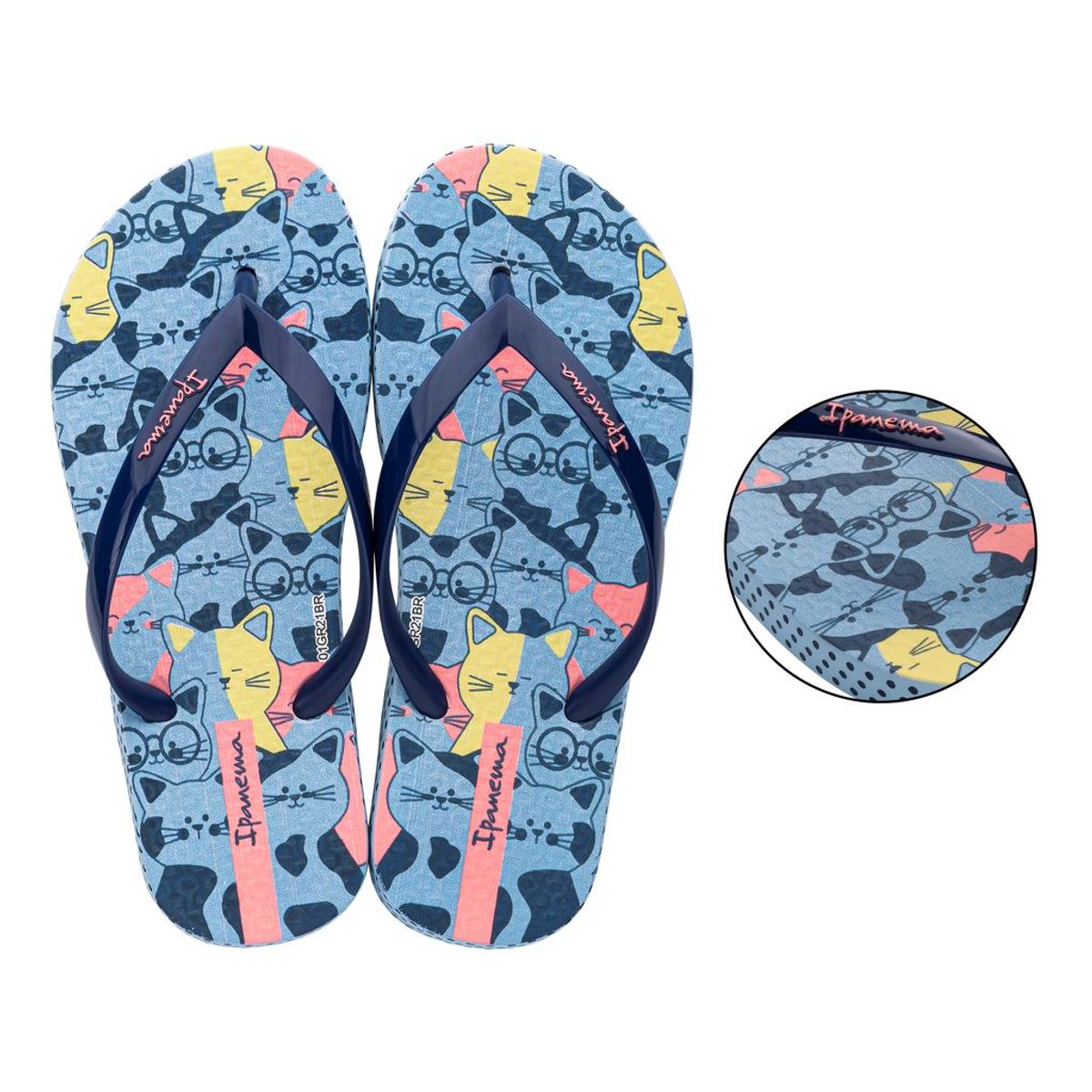 IPANEMA - Sandalia Mujer Azul Pets 179 Ipanema