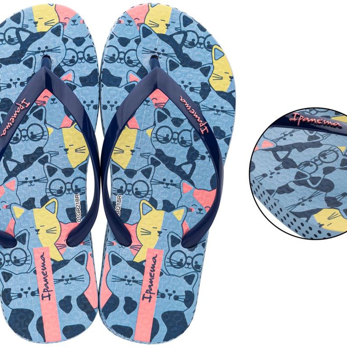 IPANEMA - Sandalia Mujer Azul Pets 179 Ipanema