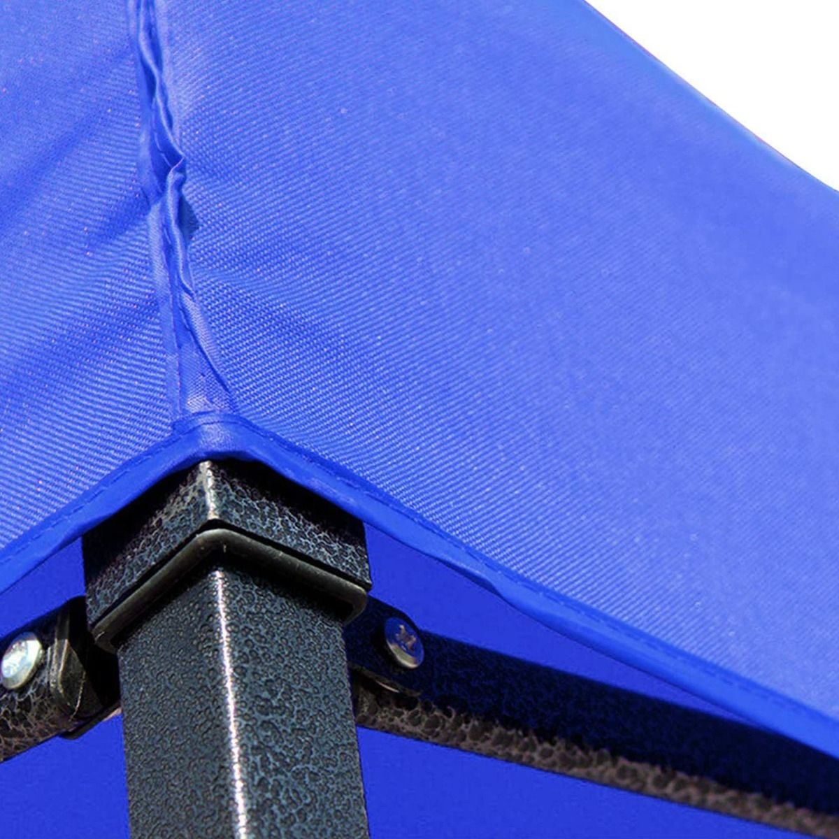 U BUY - Toldo Plegable 3x3 Metálico Antioxidable Lona Azul