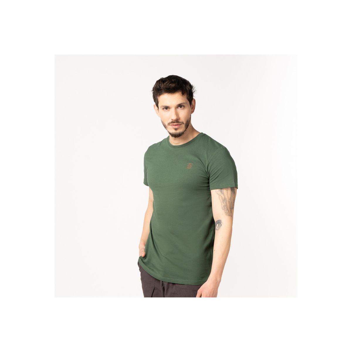 KILIMANJARO - Polera Hombre Neteyam Verde KILIMANJARO