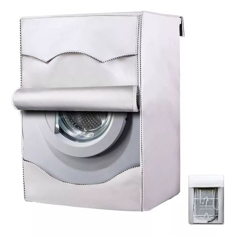 GENERICO - Funda Cobertor Impermeable Para Lavadora Y Secadora Frontal