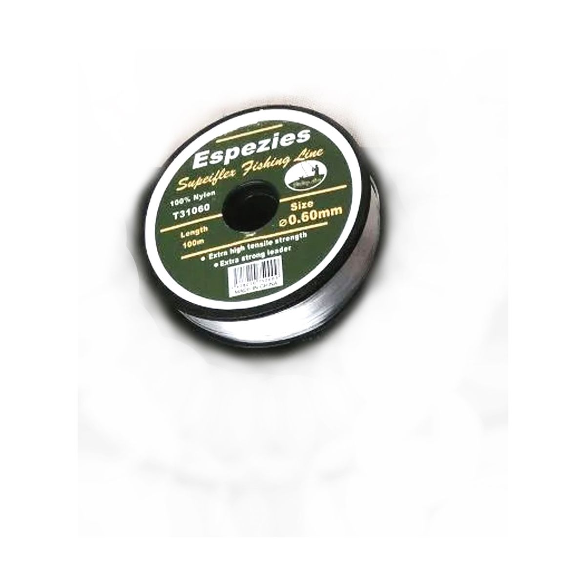 GENERICO - 2x Hilo Nylon Para Pescar 0.6 mm100mt