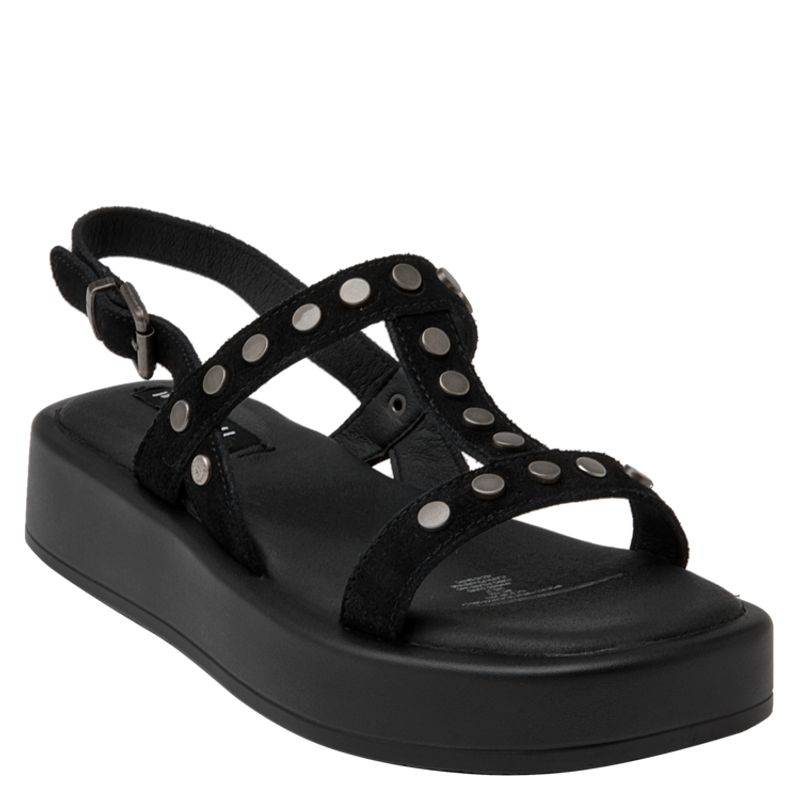 POLLINI - Sandalia Casual Negro Pollini