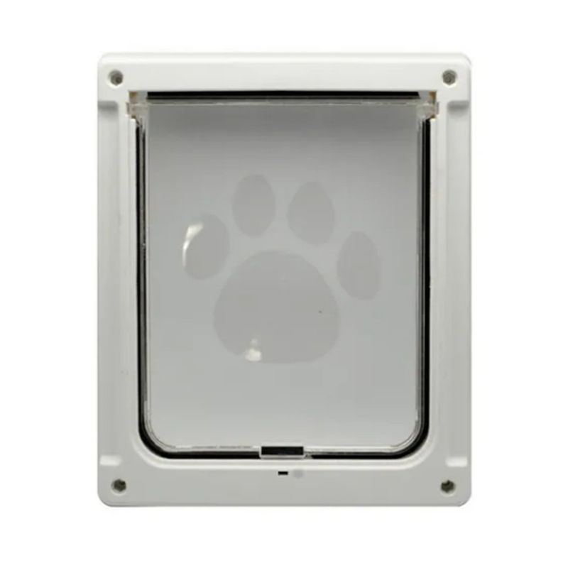 GENERICO - Puerta De Entrada Y Salida De Mascotas De Abs Para Perro XXL  46X36cm