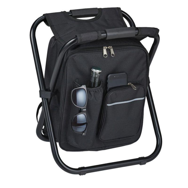 SANTU HOME & DECO - Silla Camping Con Mochila Plegable Portatil