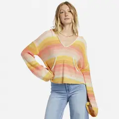 BILLABONG - Sweater Mujer Baja Beach J Swtr Multicolor