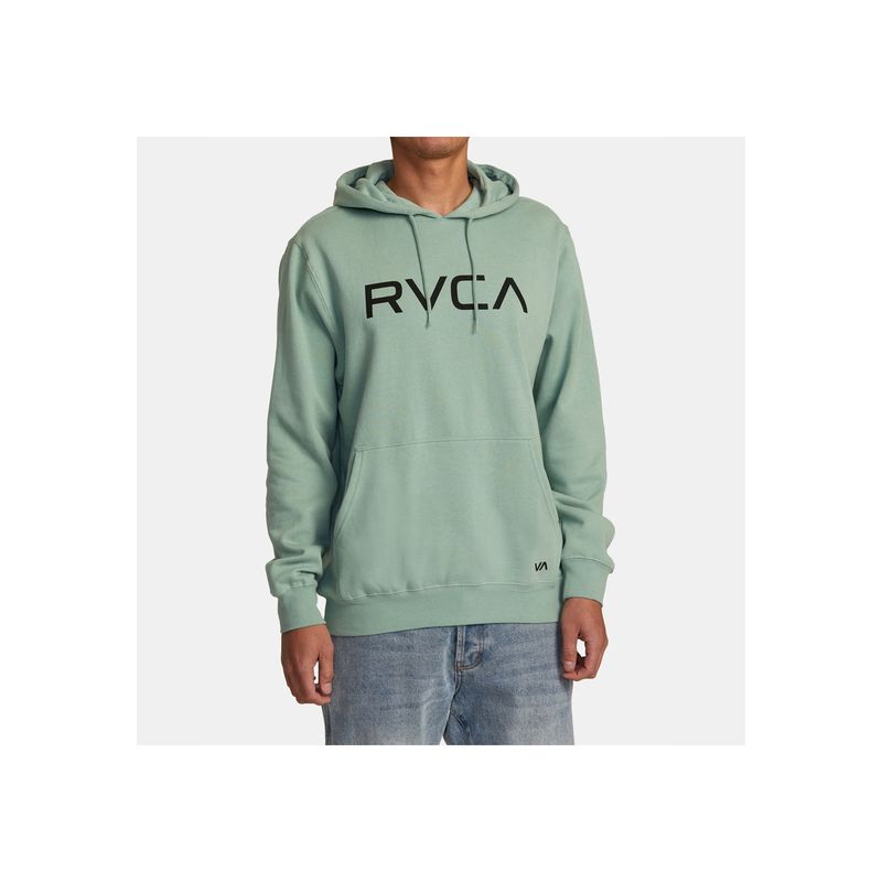 RVCA - Polerón Hombre Big Rvca Hoodie M Ot Verde RVCA