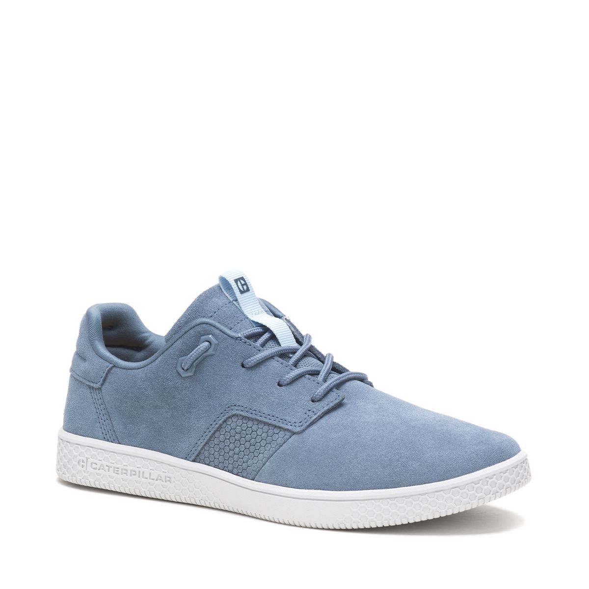 CAT - Zapatilla Cuero Hombre Pause Azul CAT