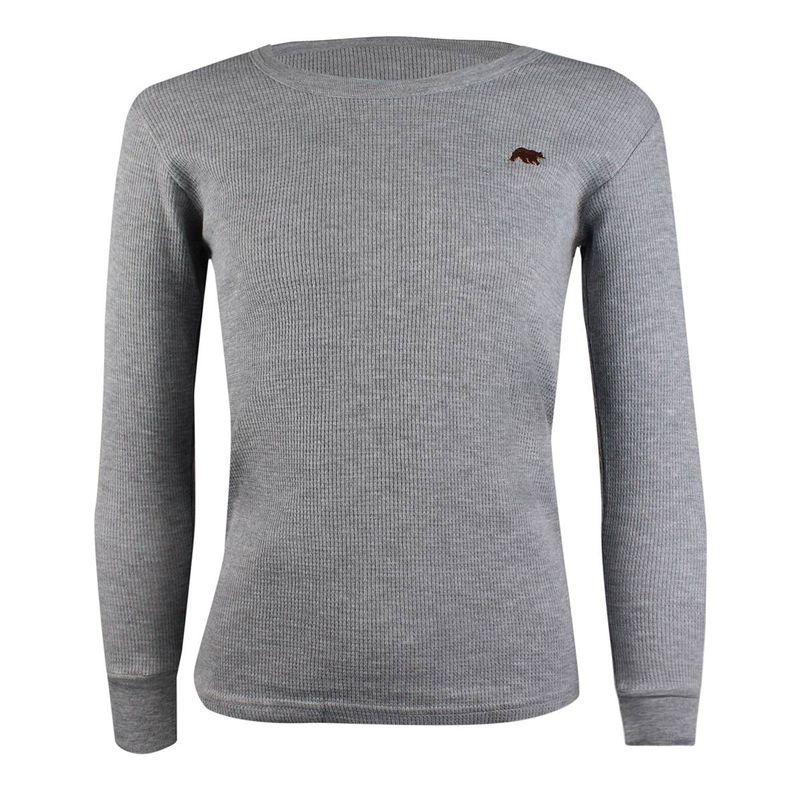 TAIS - Camiseta Tejido Panal Juvenil Gris Tais