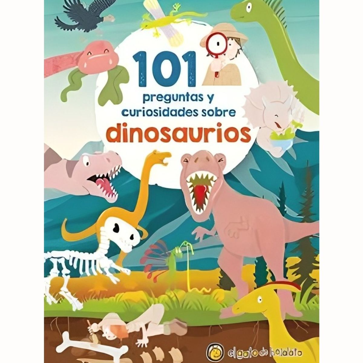 TOP10BOOKS - LIBRO 101 Preguntas Y Curiosidades Sobre Dinosaurios