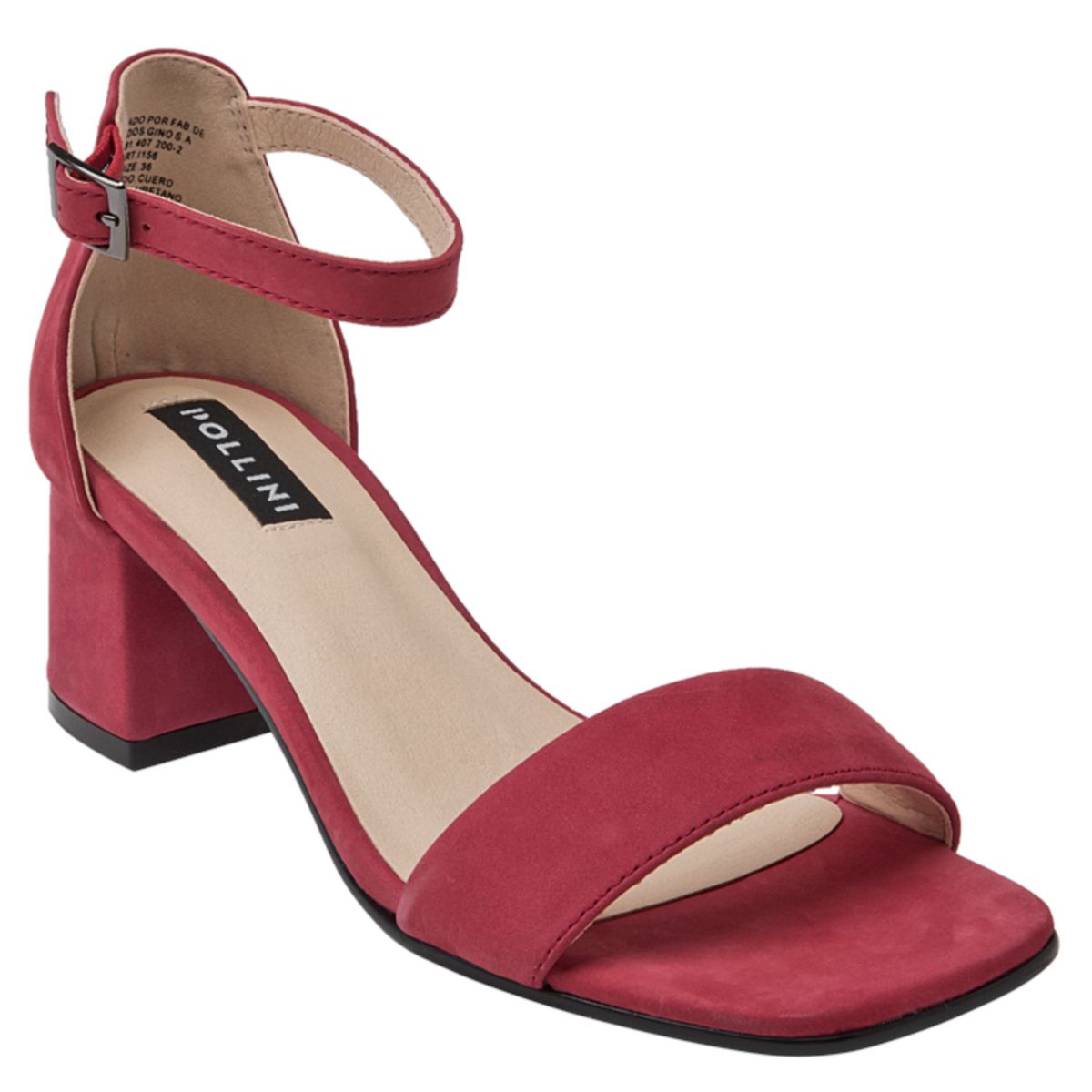 POLLINI - Sandalia Casual Rojo Pollini