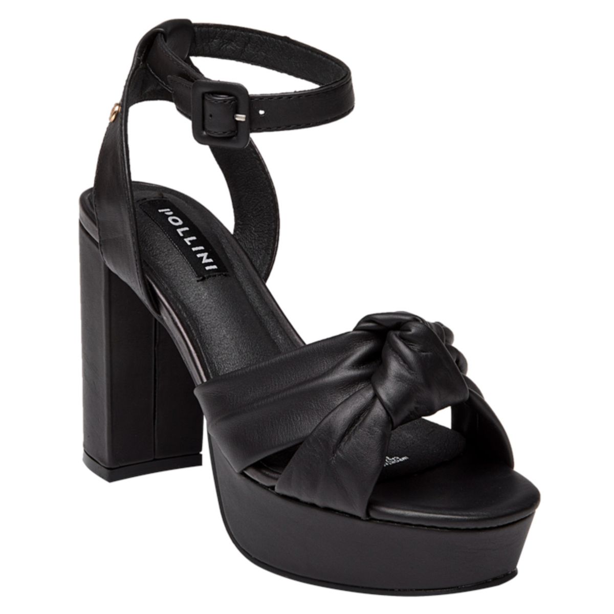 POLLINI - Sandalia Casual Negro Pollini