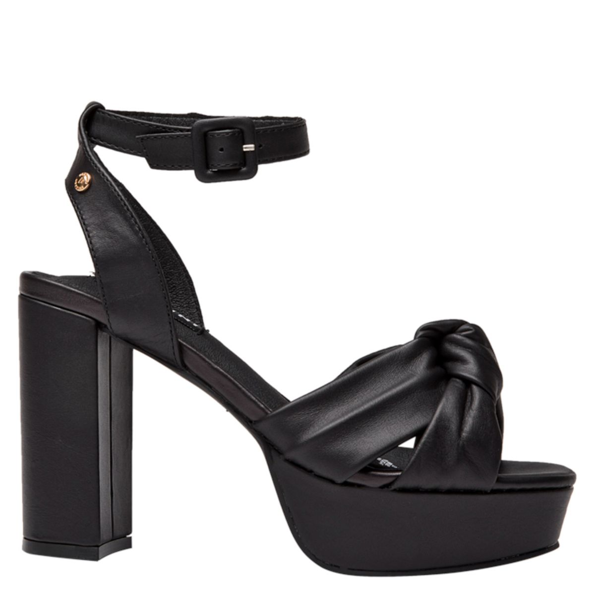 POLLINI - Sandalia Casual Negro Pollini