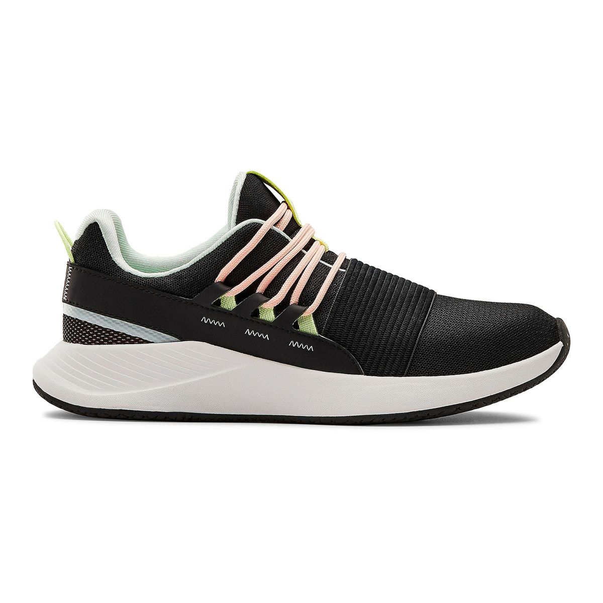 UNDER ARMOUR - Zapatilla entrenam UA Charged Breathe LACE mujer Negro UNDER ARMOUR