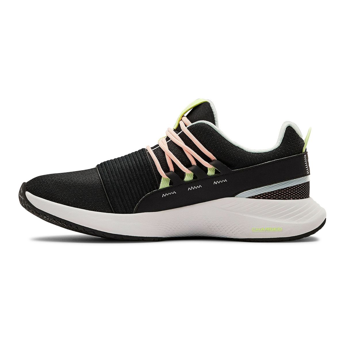 UNDER ARMOUR - Zapatilla entrenam UA Charged Breathe LACE mujer Negro UNDER ARMOUR