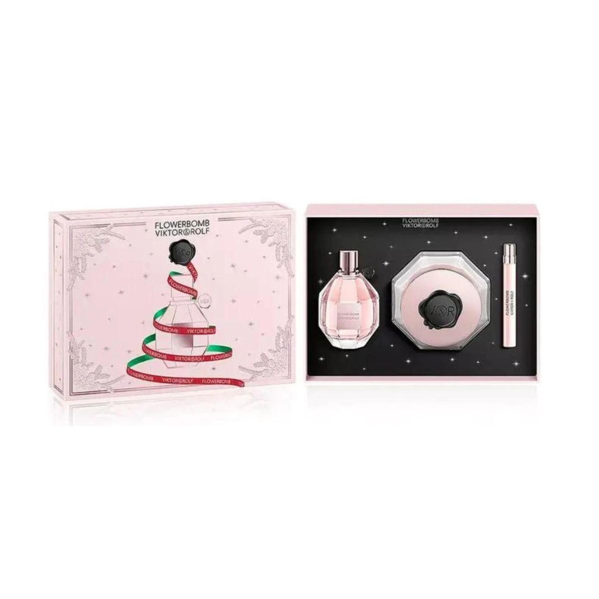 VIKTOR & ROLF - FLOWERBOMB ESTUCHE EDP 100MLMINI 10ML CREMA 200ML