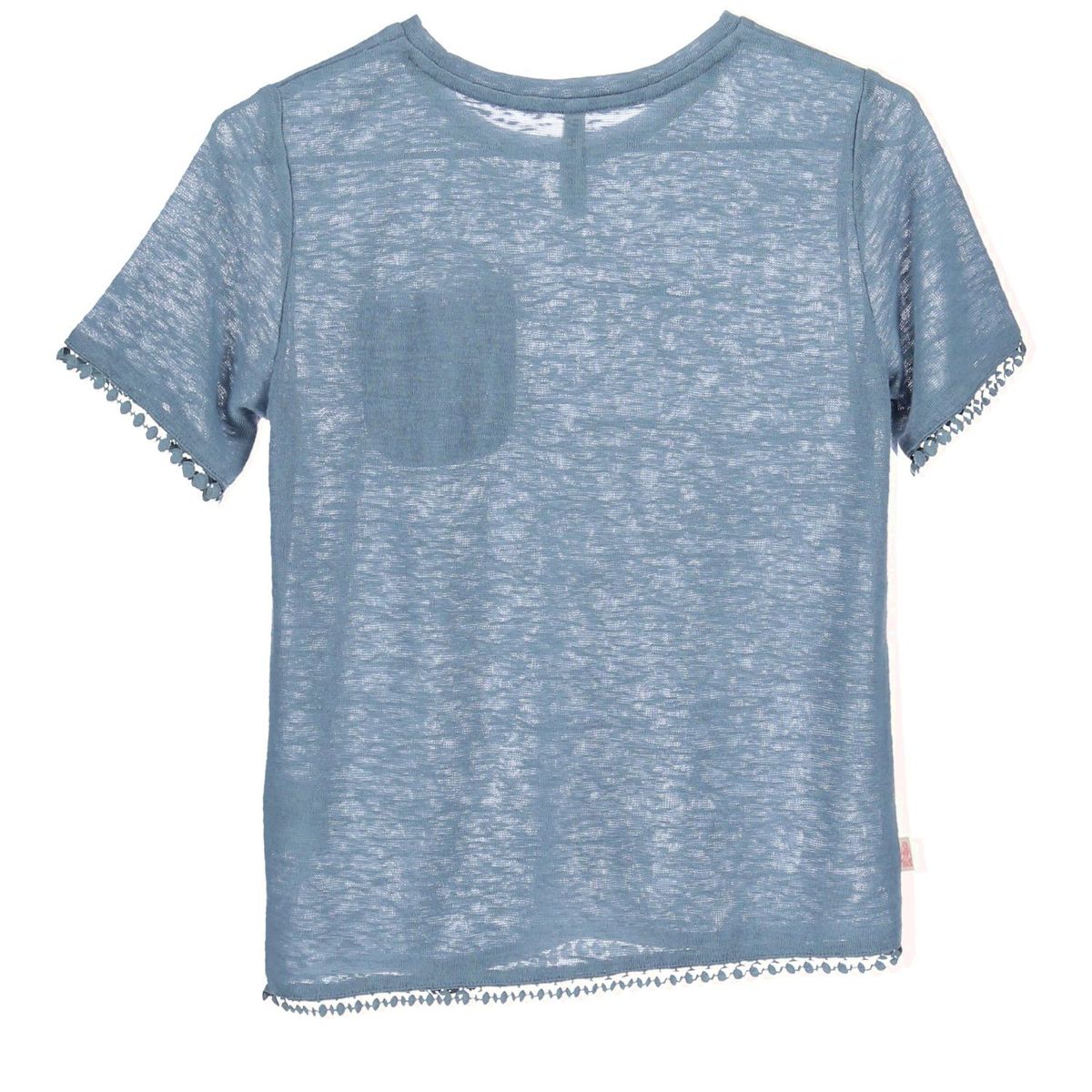 HUSH PUPPIES - Polera Lino Frutilla Celeste HUSH PUPPIES