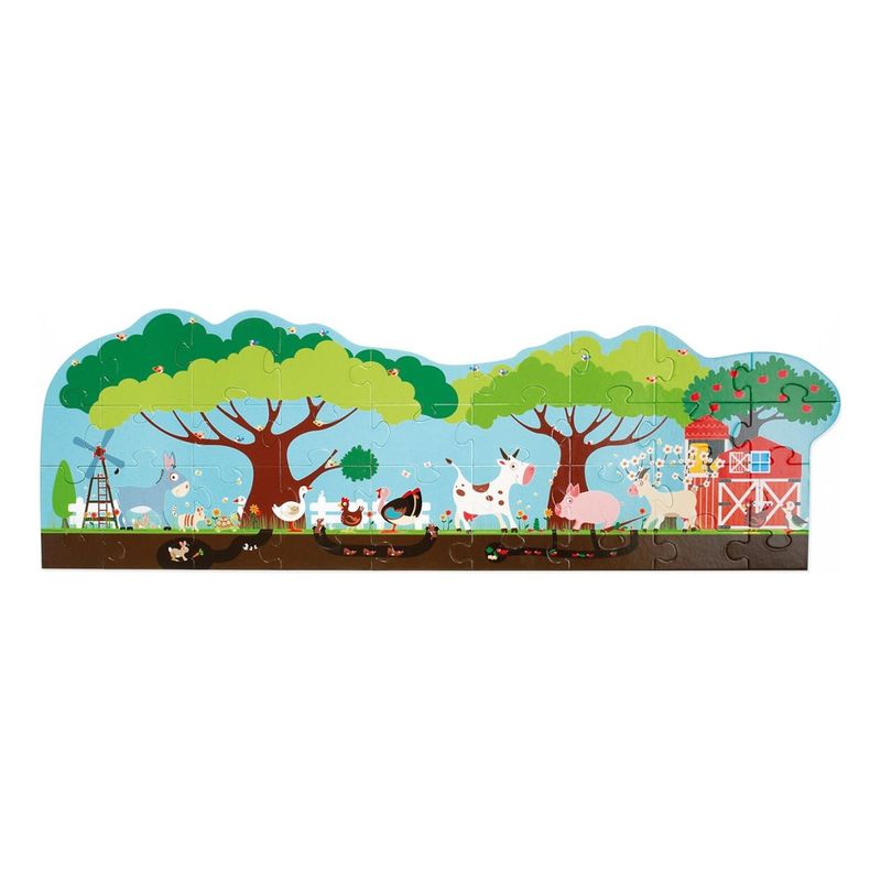 SCRATCH EUROPE - Puzzle 36Pcs De Piso Granja Scratch Europe