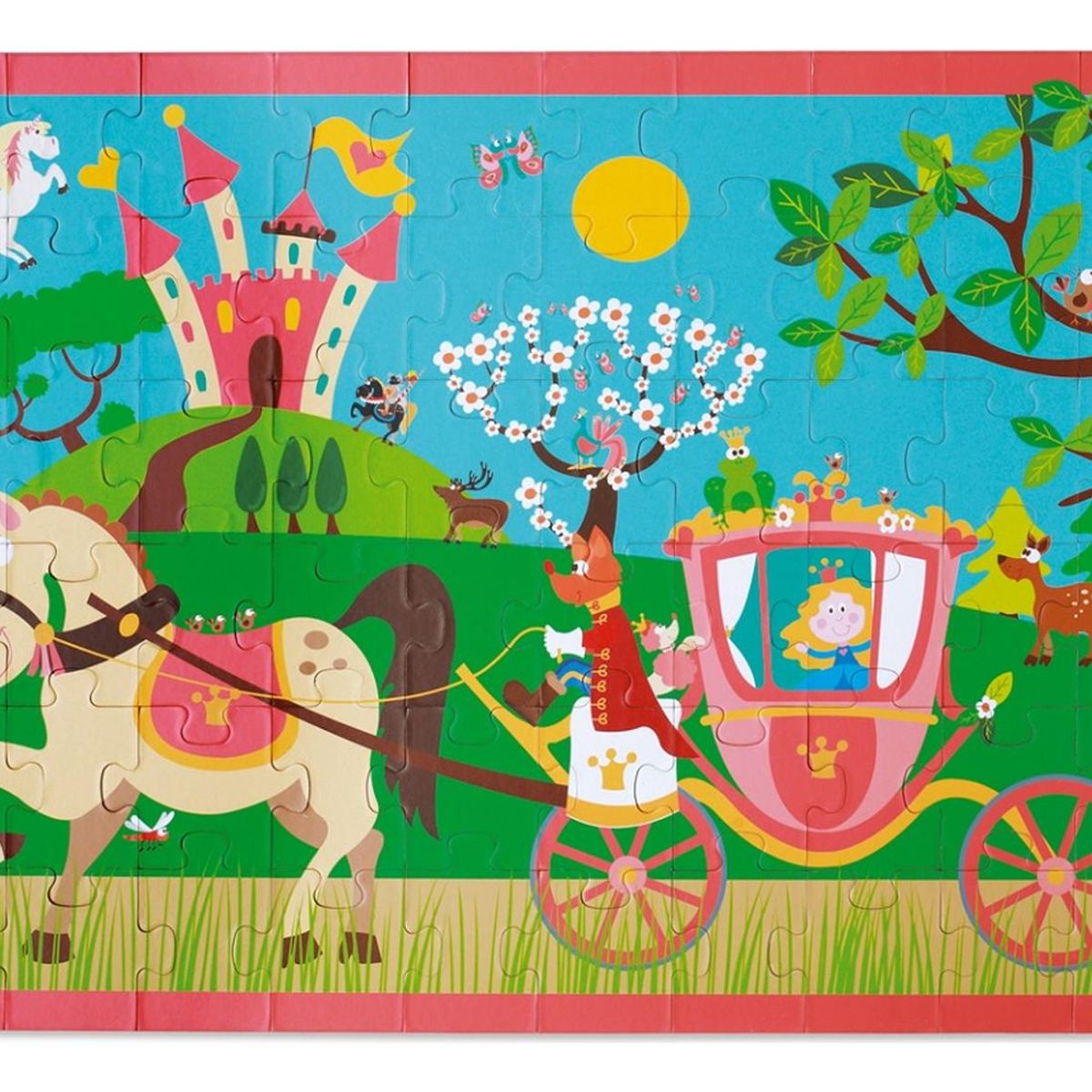 SCRATCH EUROPE - Puzzle 60Pcs Princesa Scratch Europe