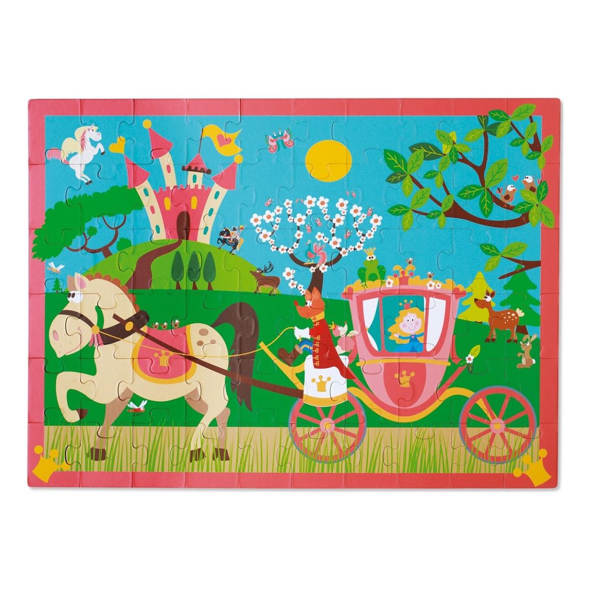 SCRATCH EUROPE - Puzzle 60Pcs Princesa Scratch Europe