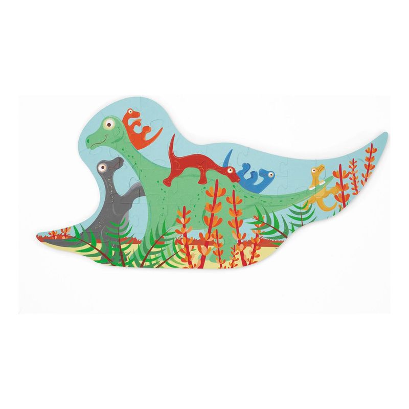 SCRATCH EUROPE - Puzzle 30Pcs Con Forma Dinosaurio Scratch Europe
