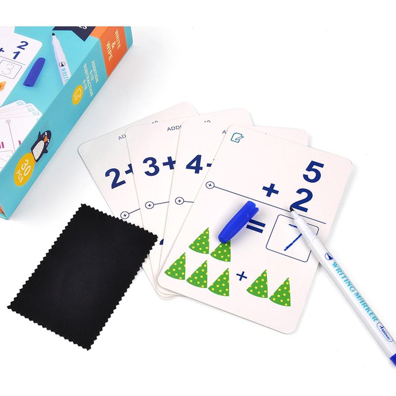 MIDEER - Tarjetas Sumas, Escribir Y Borrar MiDeer