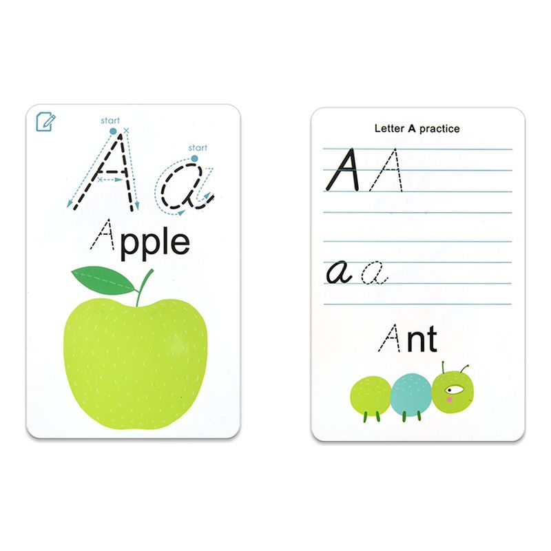 MIDEER - Tarjetas Abecedario Escribir Y Borrar MiDeer