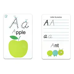 MIDEER - Tarjetas Abecedario Escribir Y Borrar