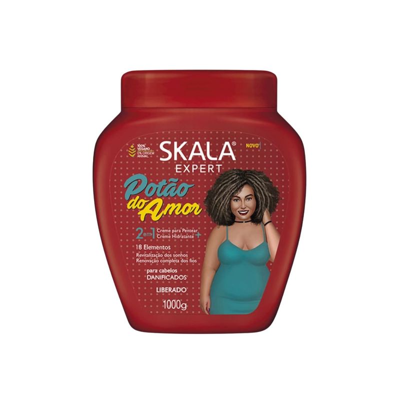 SKALA - Mascara  Capilar Skala Potao de Amor 1000ml  Reconstruye y Suaviza