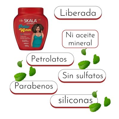 Imagen 2 del producto Mascara Potao de Amor 1000ml Reconstruye y Suaviza