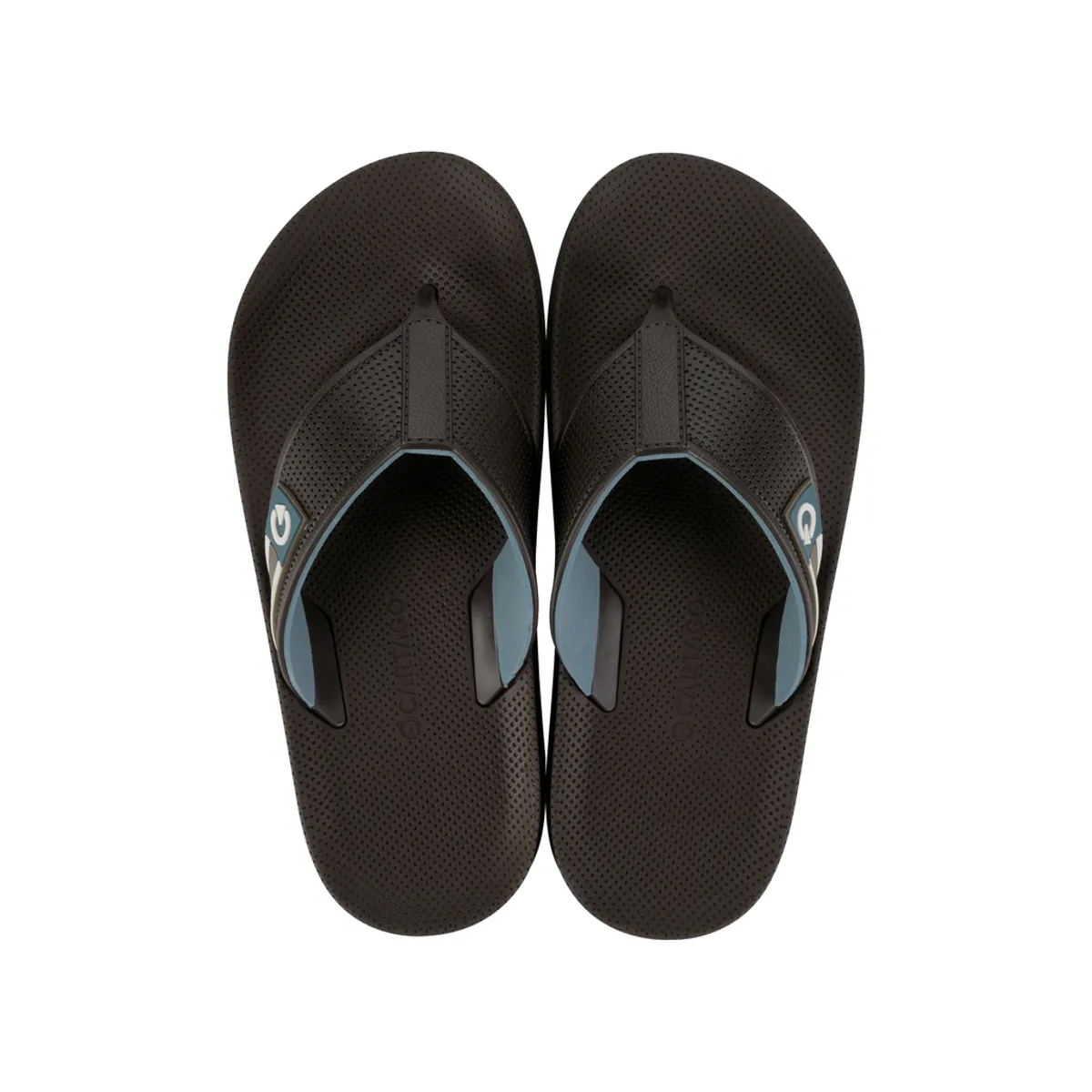 CARTAGO - Sandalia Hombre Marrón/Azul Siena Cartago