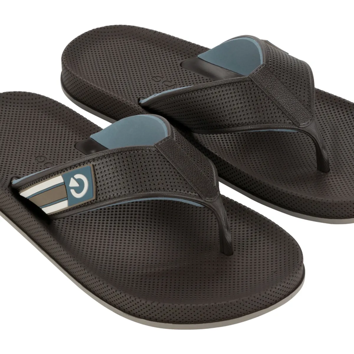 CARTAGO - Sandalia Hombre Marrón/Azul Siena Cartago