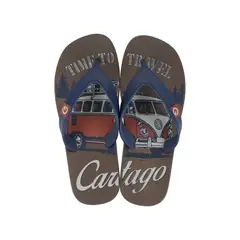 CARTAGO - Sandalia Hombre Café Dakar Ad