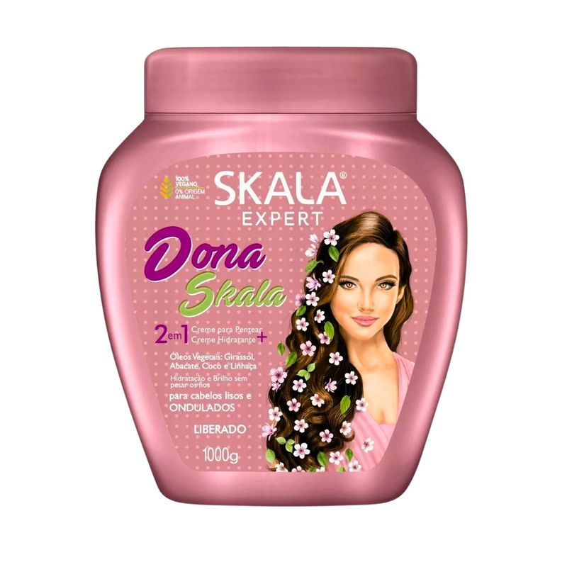 SKALA - Mascara Capilar Skala Dona 1000ml  Fortalece Da Brillo Nutre