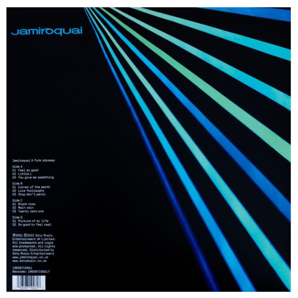 HITWAY MUSIC - JAMIROQUAI - A FUNK ODYSSEY (2LP) - VINILO HITWAY MUSIC