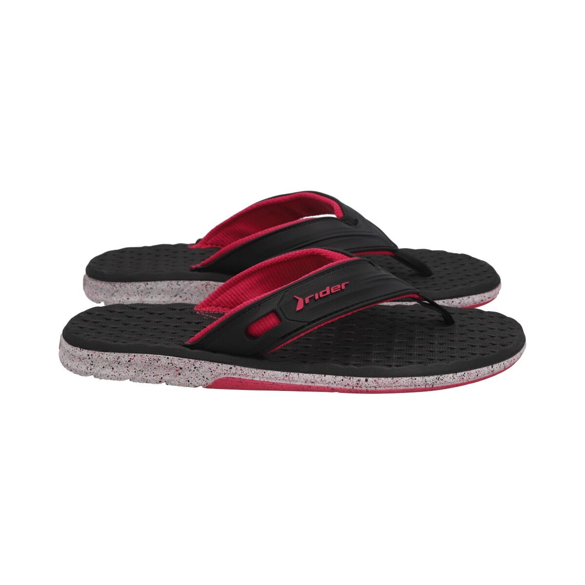 RIDER - Sandalia Hombre Fucsia/Negro Comfy Rider