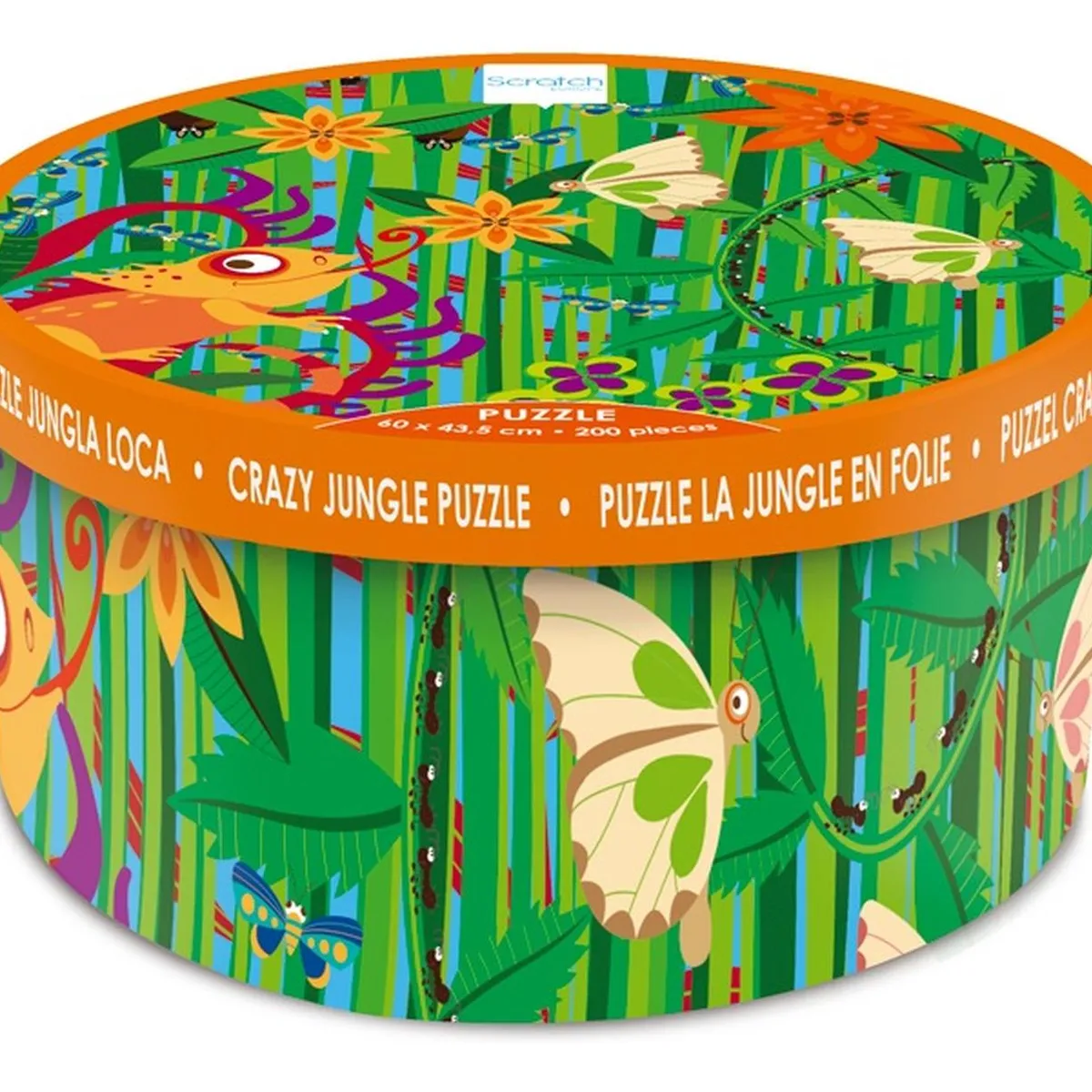 SCRATCH EUROPE - Puzzle 200Pcs Jungla Scratch Europe