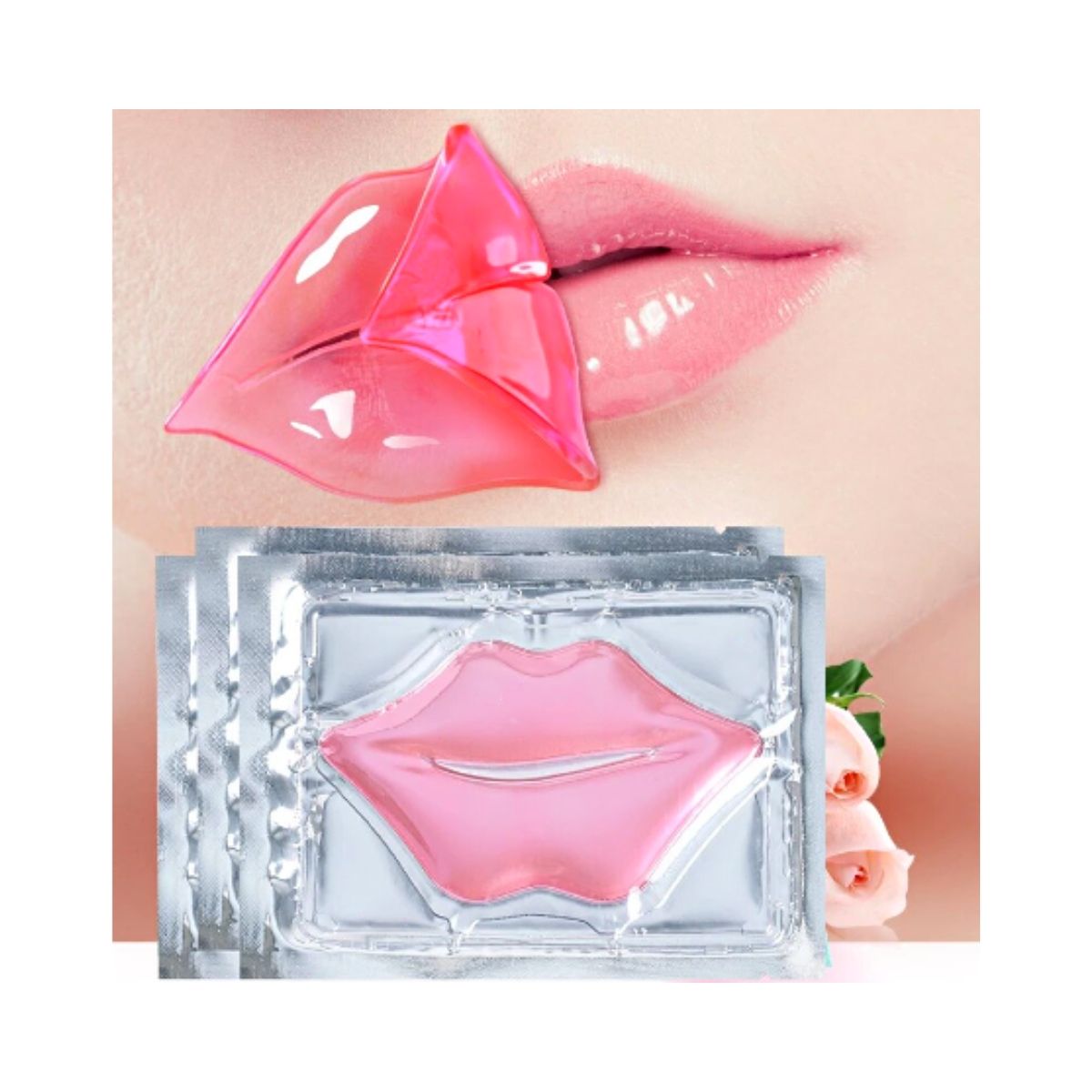 GENERICO - Mascarilla Labial Hidratante Acido Hialuronico Set 10 Unid..