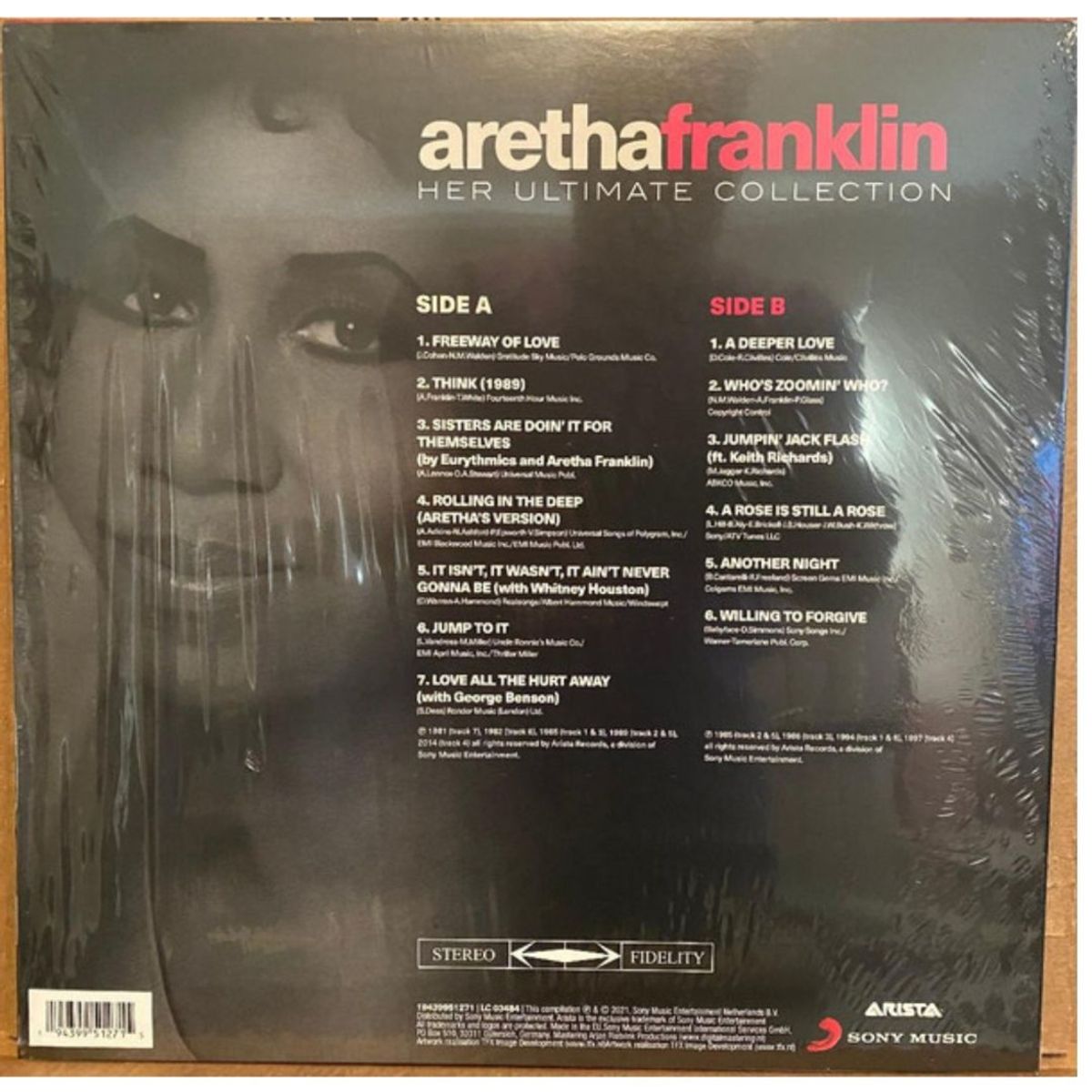 HITWAY MUSIC - ARETHA FRANKLIN HER ULTIMATE COLLECTION VINILO HITWAY MUSIC