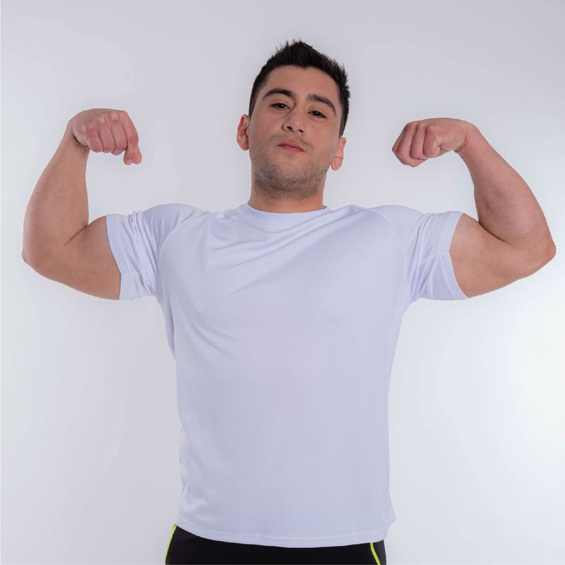 TJ TAJE - POLERA DEPORTIVA MANGA CORTA HOMBRE