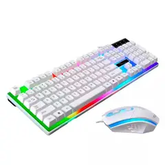 GENERICO - COMBO TECLADO Y MOUSE GAMER RGB LAPTOP