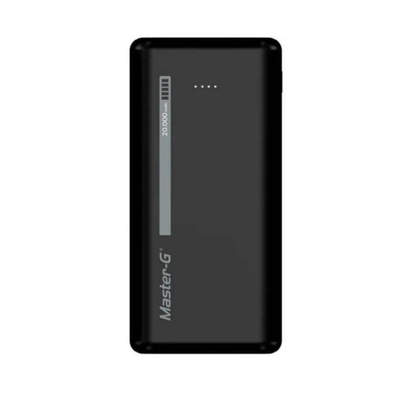 MASTER G - Cargador Portatil PowerBank 20000 mAh Carga Rapida UCP20KTC Master G