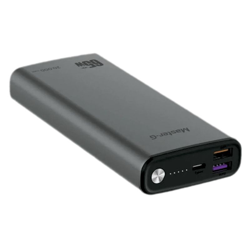 MASTER G - Cargador Portatil PowerBank 20000mAh 65W Carga Notebook Master G