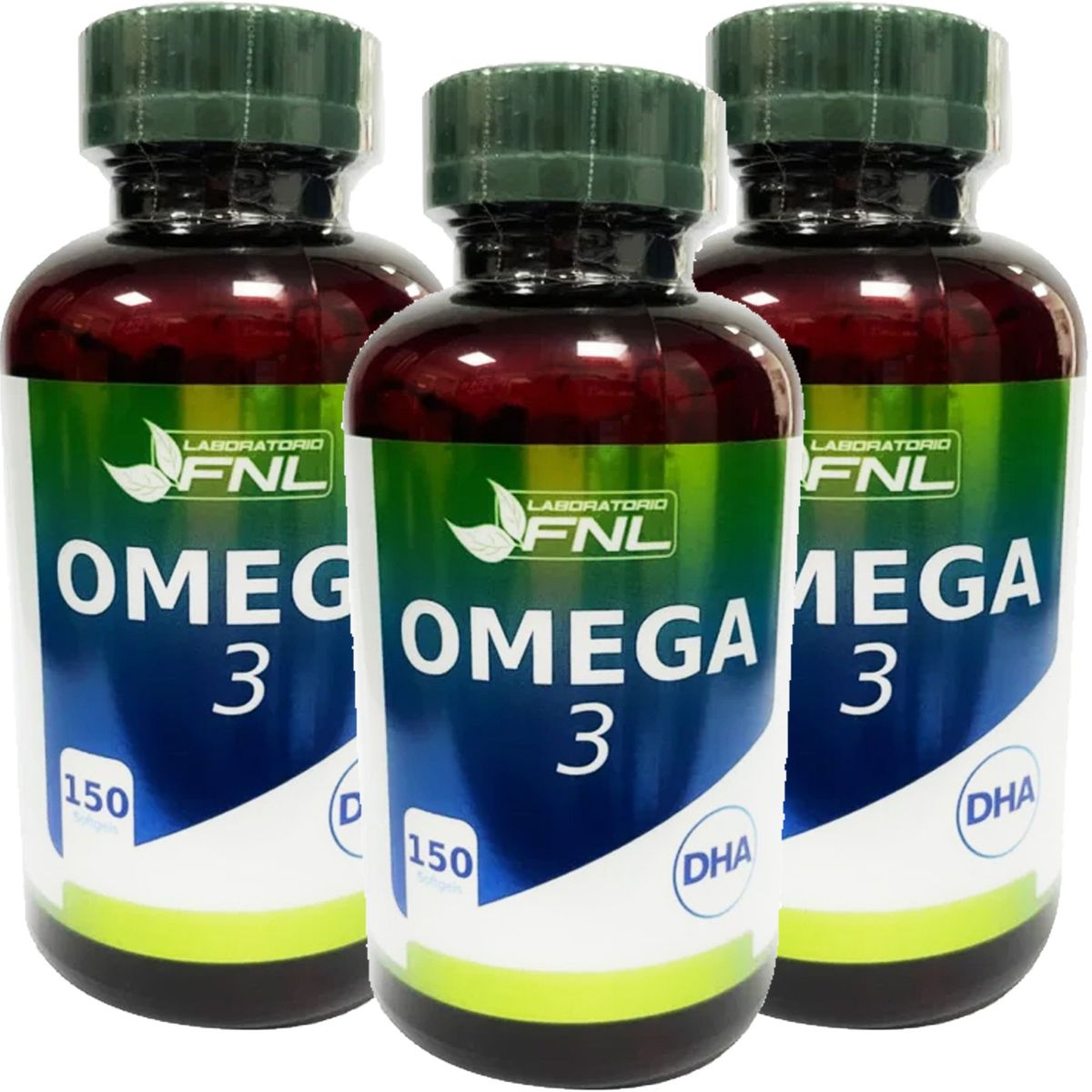 FNL - 3X FNL Omega 3 Big Size Aceite de Pescado 1000 mg