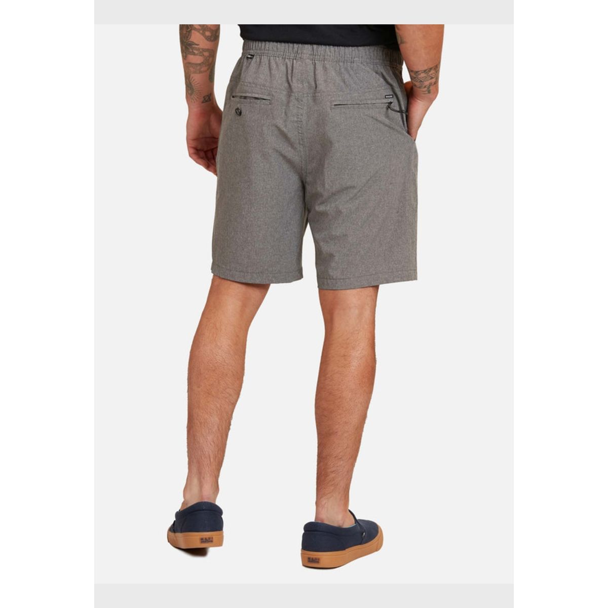 MAUI AND SONS - Bermuda   Melange Jogger  Hombre Gris Maui And Sons